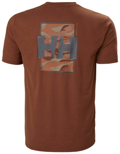 Helly Hansen Men's Skog Recycled Graphic T-Shirt (Iron Oxide)