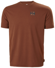 Load image into Gallery viewer, Helly Hansen Men&#39;s Skog Recycled Graphic T-Shirt (Iron Oxide)
