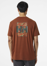 Load image into Gallery viewer, Helly Hansen Men&#39;s Skog Recycled Graphic T-Shirt (Iron Oxide)
