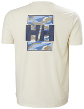 Load image into Gallery viewer, Helly Hansen Men&#39;s Skog Recycled Graphic T-Shirt (Snow)
