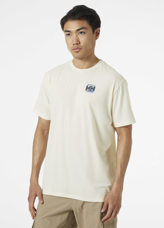 Helly Hansen Men's Skog Recycled Graphic T-Shirt (Snow)