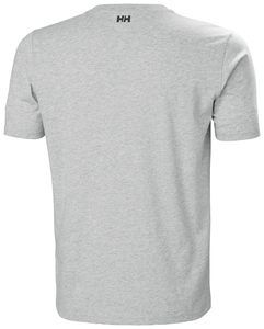 Helly Hansen Men's Technical Logo T-Shirt (Grey Melange)