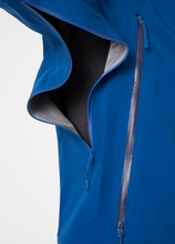 Load image into Gallery viewer, Helly Hansen Men&#39;s Verglas Infinity Waterproof Shell Jacket (Deep Fjord)
