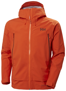 Helly Hansen Men's Verglas Infinity Waterproof Shell Jacket (Patrol Orange)