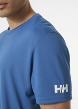 Load image into Gallery viewer, Helly Hansen Men&#39;s UPF 50 Technical T-Shirt (Azurite)
