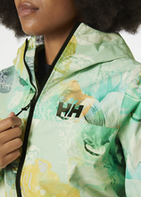 Load image into Gallery viewer, Helly Hansen Women&#39;s Belfast II Packable Waterproof Jacket (Jade Esra)
