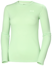 Load image into Gallery viewer, Helly Hansen Women&#39;s Lifa Active Solen Long Sleeve Technical Tee (Mint)
