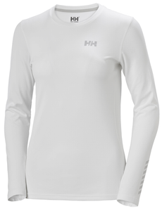 Helly Hansen Women's Lifa Active Solen Long Sleeve Technical Tee (White)