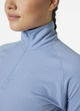 Load image into Gallery viewer, Helly Hansen Women&#39;s Verglas Half Zip Fleece Top (Bright Blue)
