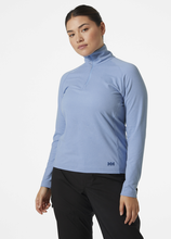 Load image into Gallery viewer, Helly Hansen Women&#39;s Verglas Half Zip Fleece Top (Bright Blue)
