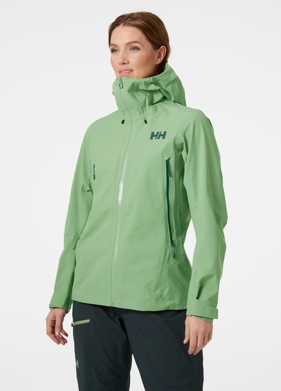 Helly Hansen Women's Verglas Infinity Waterproof Shell Jacket (Jade 2.0)