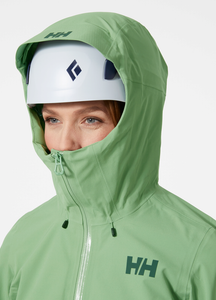 Helly Hansen Women's Verglas Infinity Waterproof Shell Jacket (Jade 2.0)