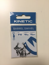 Load image into Gallery viewer, Kinetic Barrell Swivel (Size #10)(10 Pack)
