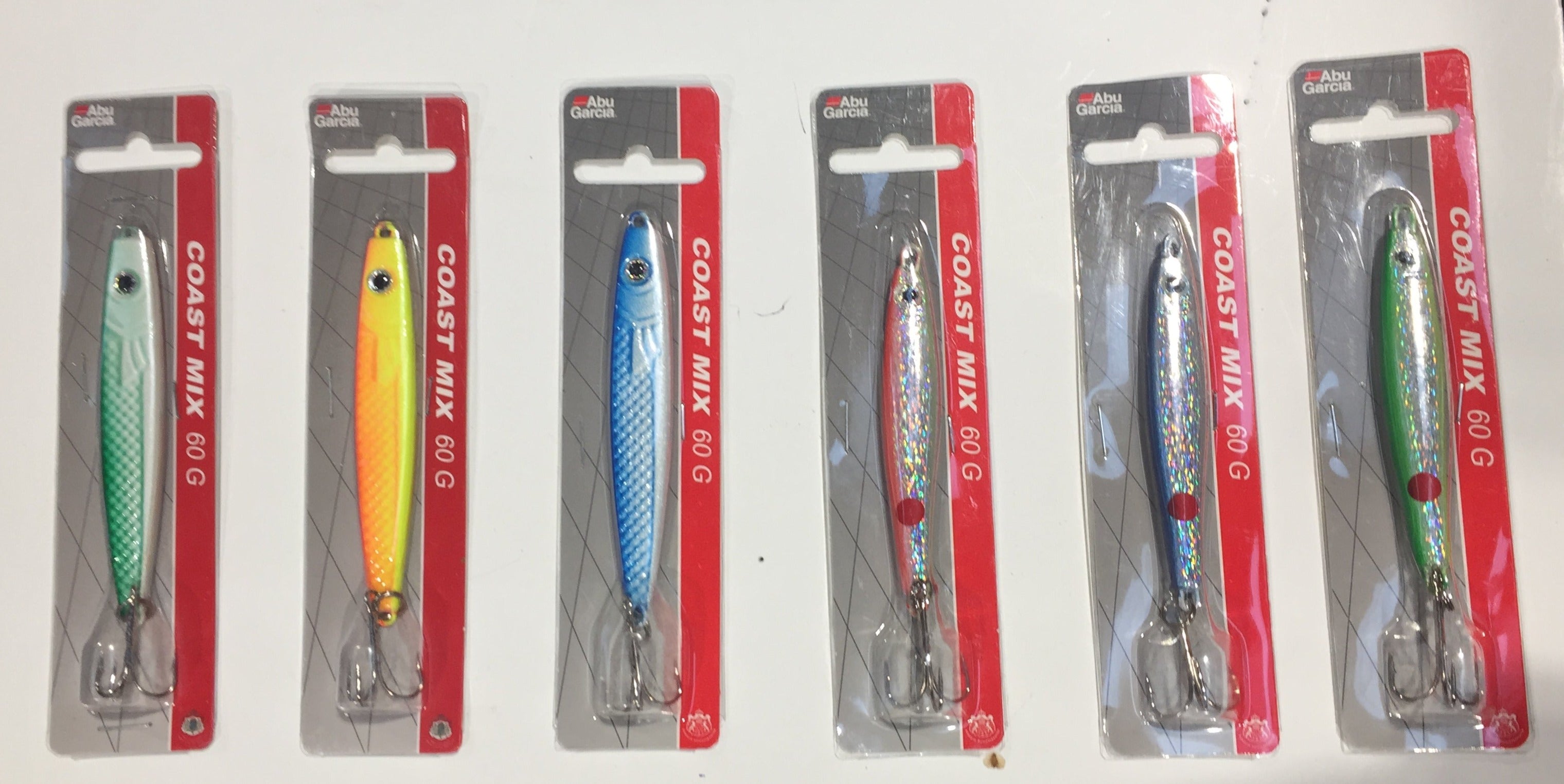 Abu Garcia Coast Mix Metal Lure (60g)(Assorted Colours)