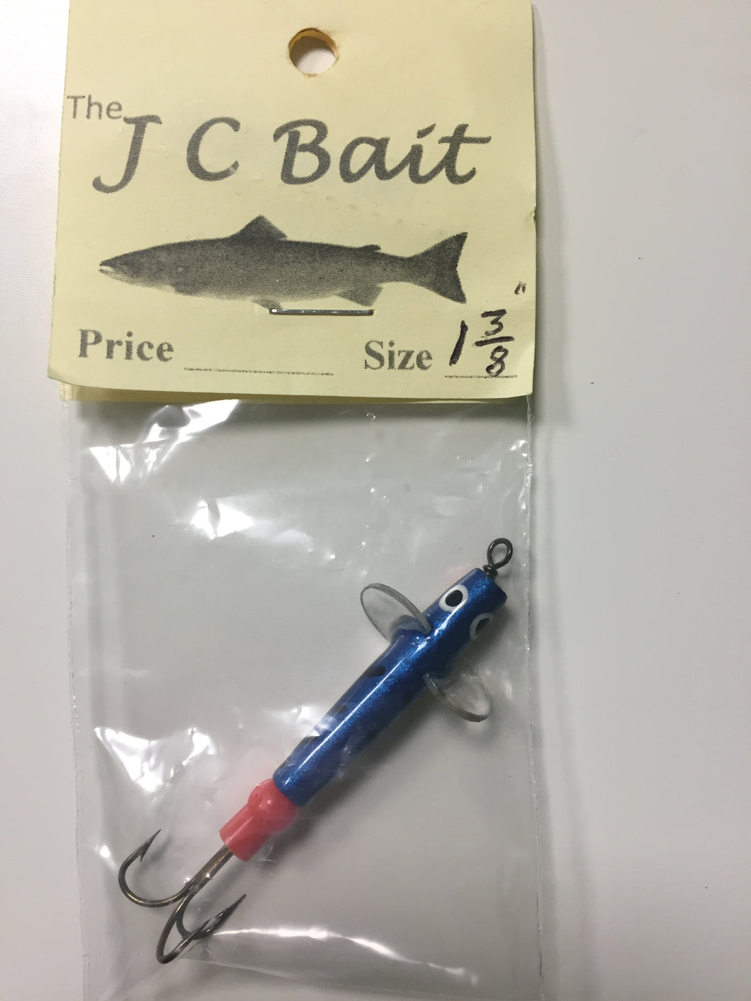 The JC Bait Minnow Lure (1 3/8in)(Blue/Gold)