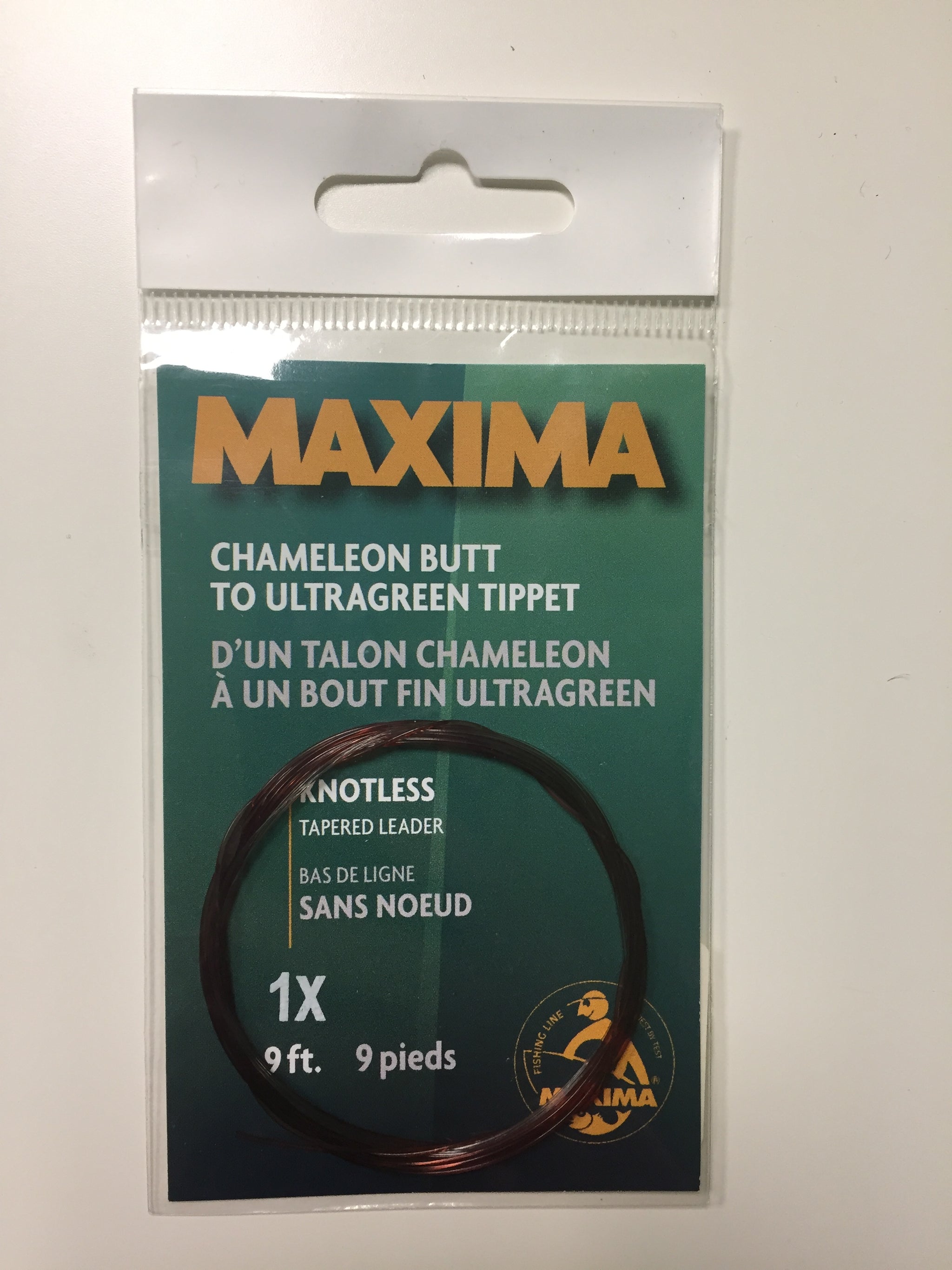 27 Yard Spool Maxima MLP-6 Maxima 27 Yd Monofilament Leader Wheel ...