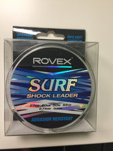 Load image into Gallery viewer, 60lb Rovex Surf Shock Leader Clear 50m

