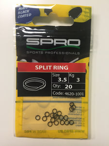 Spro Split Ring Size 3.5mm (20 Pack)