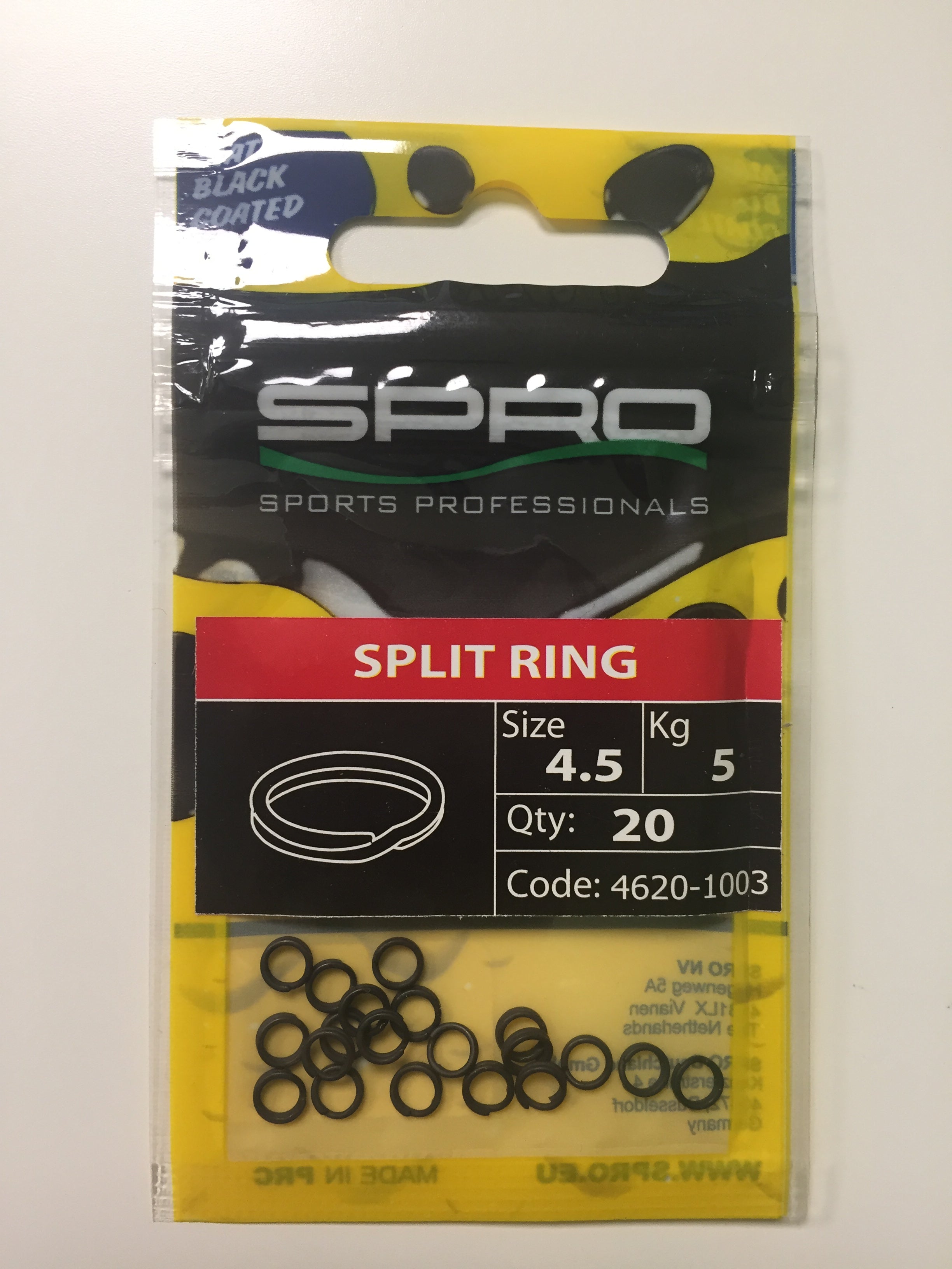 Spro Split Ring Size 4.5mm (20 Pack) – Landers Outdoor World - Ireland's  Adventure & Outdoor Store