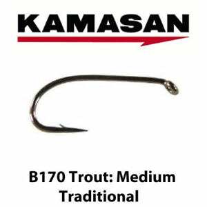 Kamasan B170 Trout Fly Hooks (25 Pack)