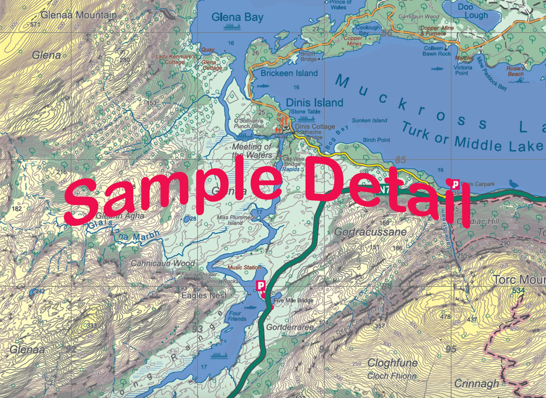 EastWest Mapping Killarney National Park Map (1:20,000)