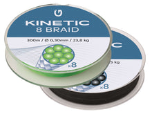 Load image into Gallery viewer, Kinetic 8 Braid Line (37kg/0.40mm/300m)(Fluo Green)
