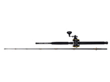 Load image into Gallery viewer, Kinetic 6ft6 PowerCore CC P10 2 Section Boat Rod + Reel Combo (30-50lbs/200-600g)
