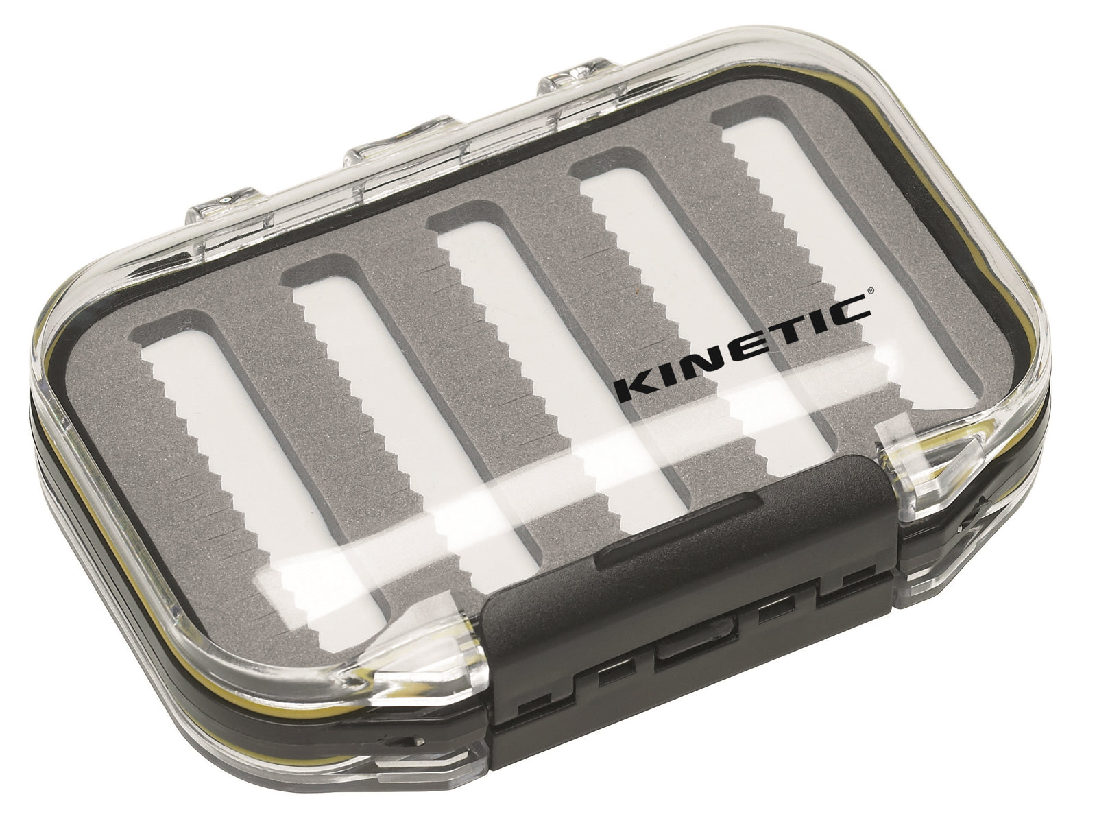 Kinetic Waterproof Fly Box (Medium)(Clear)