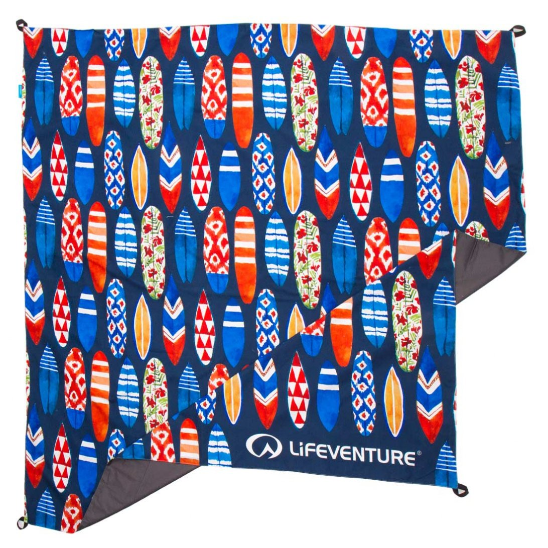 Lifeventure Packable Picnic Blanket (Surfboards)