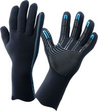 Load image into Gallery viewer, Alder Matrix Neoprene Thermal Swim/Watersports Gloves (Black/Blue)(3mm)
