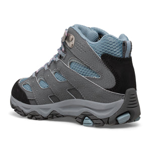 Merrell Kids Moab 3 Waterproof Mid Trail Boots (Altitude) (UKJ11-UK6)