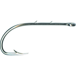 Mustad Beak Baitholder Hook Size 1 (10 Pack) Nickel