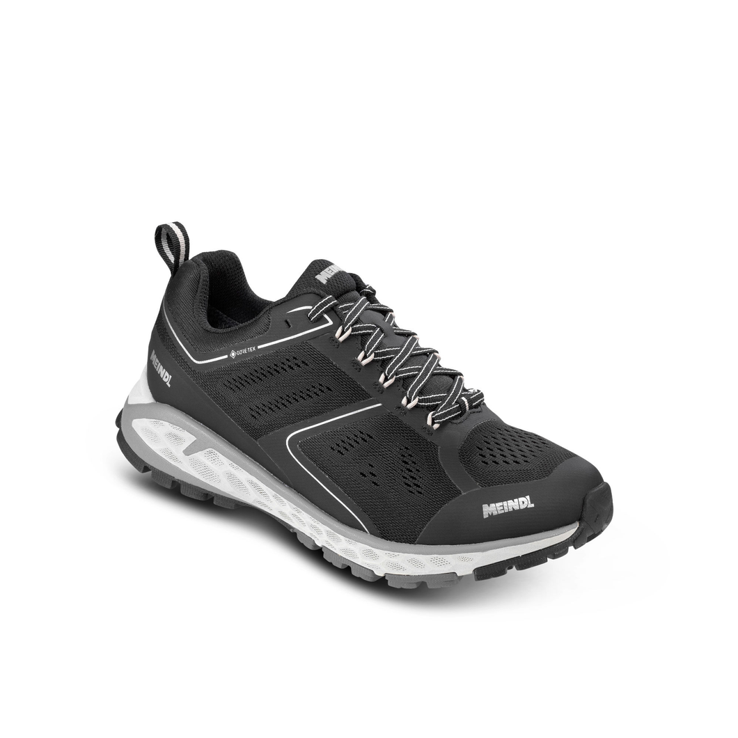 Meindl Men's Power Walker 2.0 Gore-Tex Walking Shoes - WIDE FIT (Black)