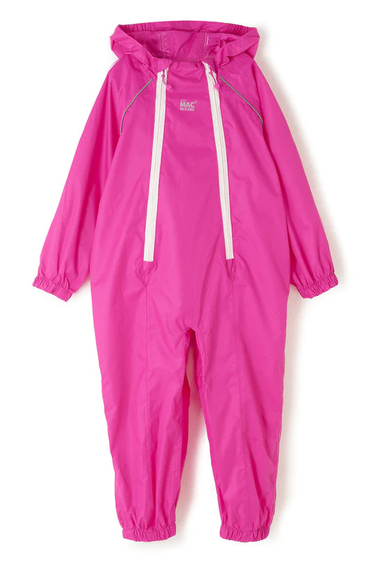 Mac in a Sac Kids Waterproof Puddle Suit (Pink)(Ages 1-6)