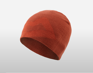 Mountain Equipment Branded Knitted Beanie (Red Ochre/Red Rock)