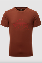Load image into Gallery viewer, Mountain Equipment Men&#39;s Headpoint Ekur Technical Tee (Fired Brick)
