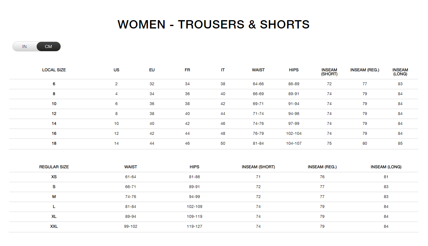 North face boots size chart hotsell