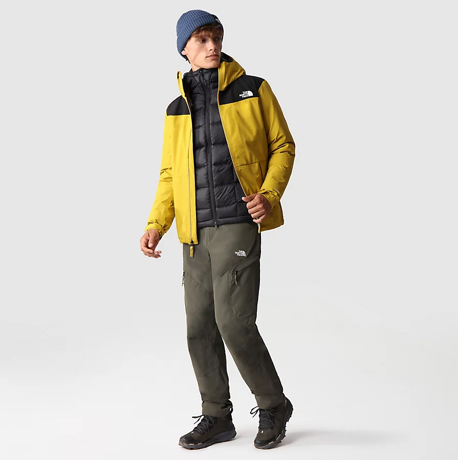 The North Face Men s Dryzzle Futurelight Waterproof Jacket Mineral Gold Black