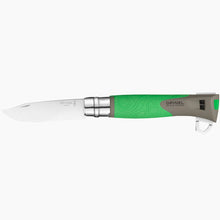 Load image into Gallery viewer, Opinel #12 Explore Fire Starter Knife (Green)

