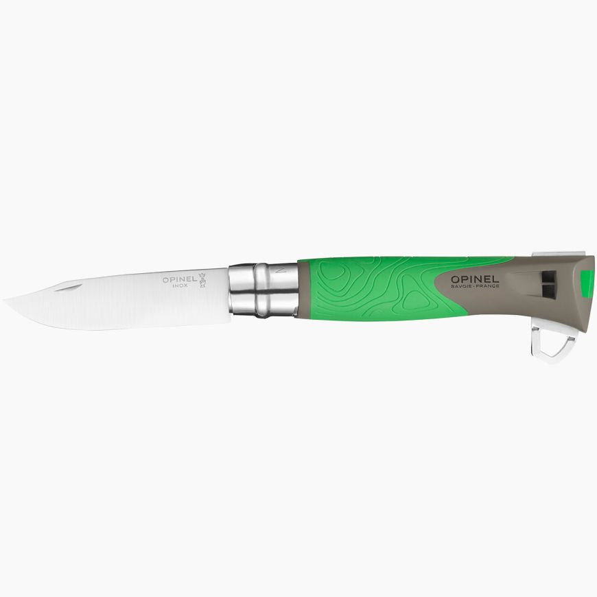 Opinel #12 Explore Fire Starter Knife (Green)