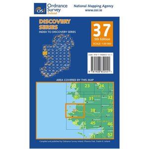 OSI Discovery Map 37 (Part of Galway & Mayo)(1:50,000)