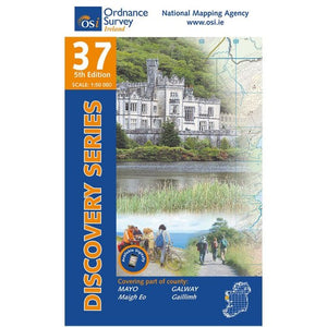 OSI Discovery Map 37 (Part of Galway & Mayo)(1:50,000)