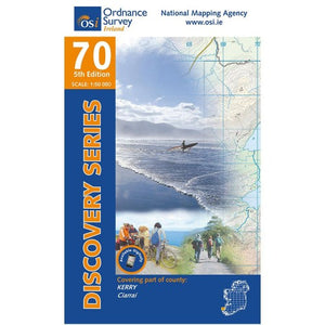 OSI Discovery Map 70 - Laminated (Part of Kerry)(1:50,000)
