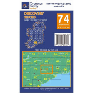 OSI Discovery Map 74 (Part of Cork, Limerick, Tipperary & Waterford)(1:50,000)