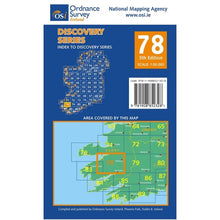 Load image into Gallery viewer, OSI Discovery Map 78 - Laminated (Part of Kerry)(1:50,000)
