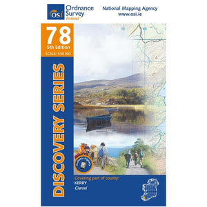 OSI Discovery Map 78 - Laminated (Part of Kerry)(1:50,000)
