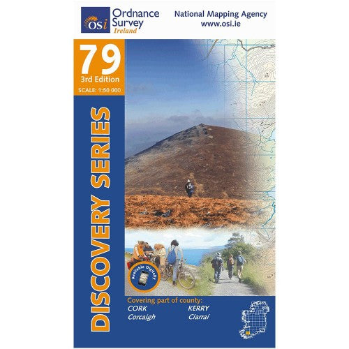 OSI Discovery Map 79 (Part of Cork & Kerry)(1:50,000)