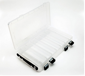 Leeda Lure Case (14cm)(14 Compartment)(Clear)