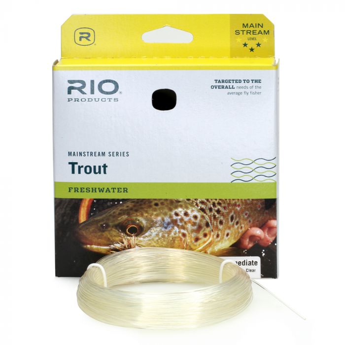 Rio Mainstream WF5I Intermediate 4-5cms Fly Line (Clear)