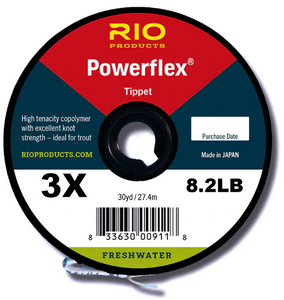 Rio Powerflex 3X Tippet (8.2lb/0.008in/30yds)